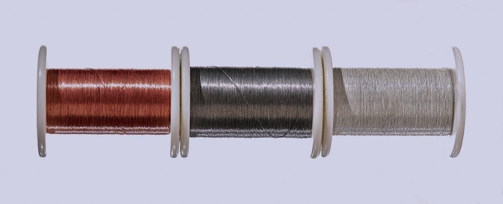 AmberStrand Fiber Braided Shielding - Metal Clad Fibers